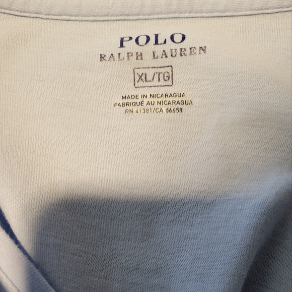 Polo Ralph Lauren Women's Short Sleeve Shirt Light Blue XL - Picture 3 of 7